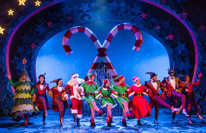 The cast of Nativity! The Musical at Birmingham Repertory Theatre. Photo: Richard Davenport