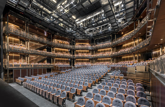 Charcoalblue's the Yard at Chicago Shakespeare Theater was constructed-using the rapid design-and-build techniques used in temporary theatre projects. Photo: James Steinkamp