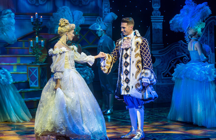 Gillian Parkhouse and James Darch in Cinderella at King's Theatre, Edinburgh