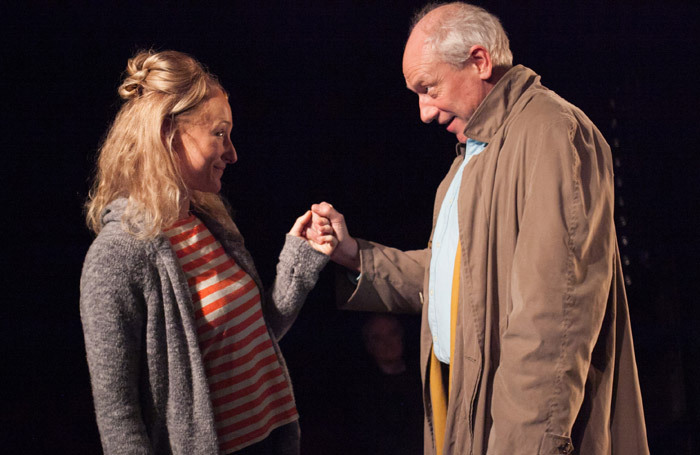 Joanna Bending and Rupert Wickham in Imaginationship at Finborough Theatre, London. Photo: Phil Gammon
