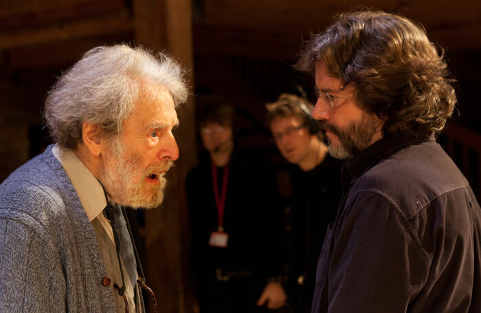 John Barton with Gregory Doran in 2010. Photo: Stewart Hemley