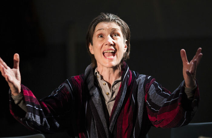 Harriet Walter in the lead role of Henry IV. Photo: Helen Maybanks