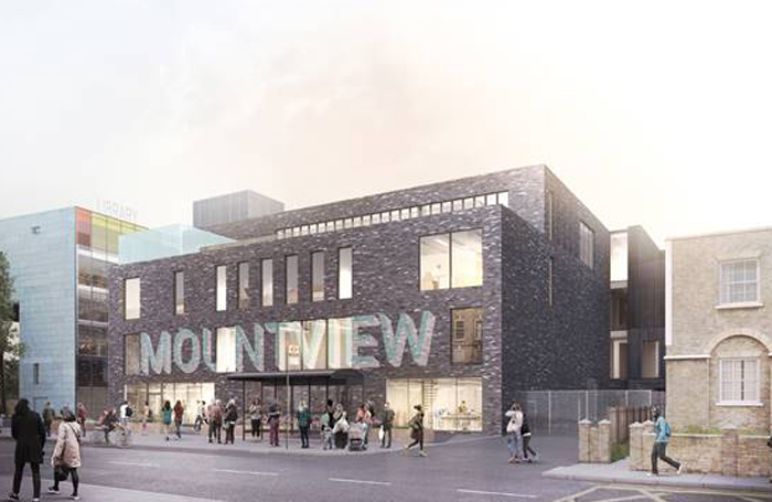 An artists impression of the new Peckham Mountview site