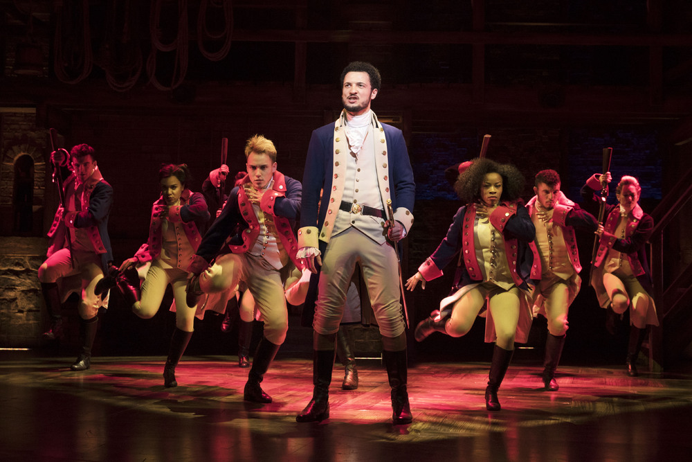 Hamilton received 13 nominations. Photo: Matthew Murphy