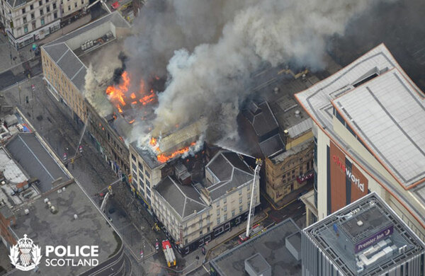 Glasgow’s Pavilion Theatre to remain closed for two months following fire