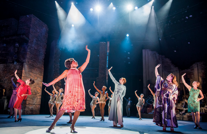 Follies at the National, with lighting design by Paule Constable. Photo: Tristram Kenton