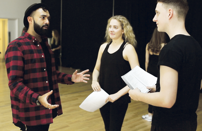 Foundation course students at Arts Educational Schools in London. Photo: Tom Packer