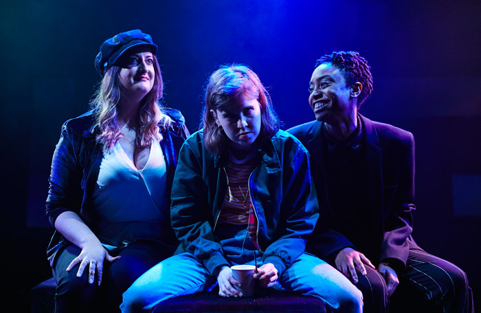 The cast of Grotty at the Bunker, London. Photo: The Other Richard