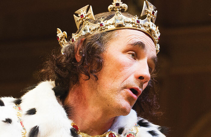 Mark Rylance in Richard III at the Apollo Theatre in 2016. Photo: Tristram Kenton