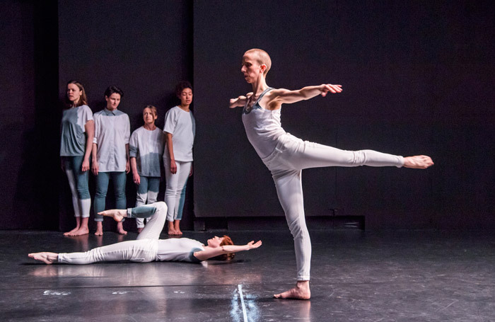 Eleanor Perry and Julie Cunningham in Crave at Barbican Pit, London. Photo: Tristram Kenton