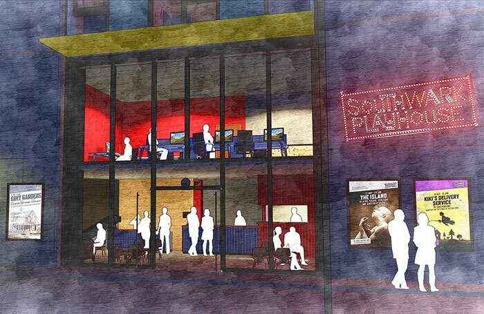 Artist's impression of the new Southwark Playhouse venue at Elephant and Castle