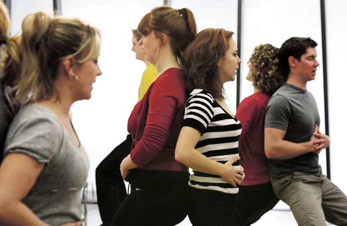 Students in workshops at the Actors Centre