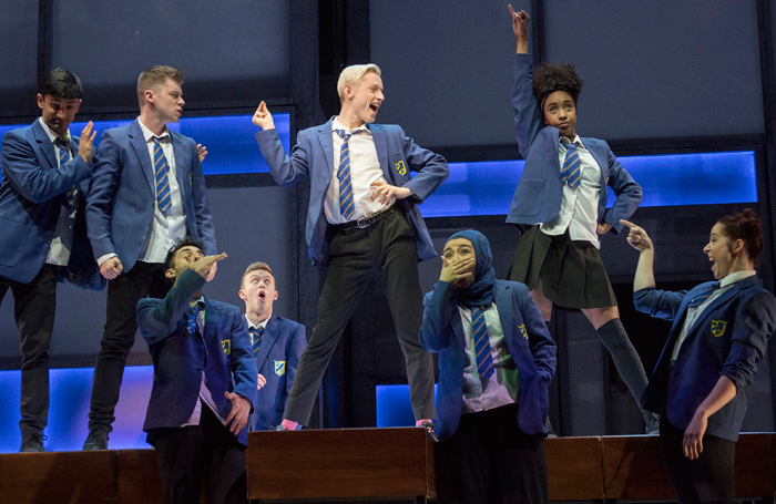 The cast of Everybody's Talking About Jamie. Photo: Alastair Muir