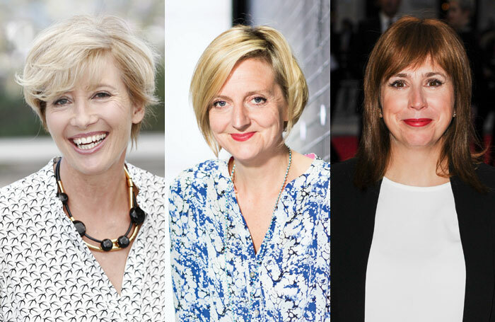 Emma Thompson, Marianne Elliott and Abi Morgan have all been recognised in the Queen's birthday honours. Photos: Shutterstock/Helen Maybanks