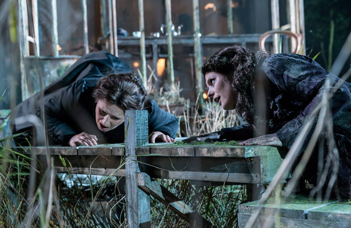 Anita Watson and Elin Pritchard in The Turn of the Screw at Regent's Park Open Air Theatre. Photo: Johan Persson
