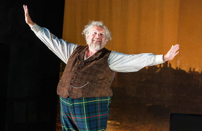 Henry Waddington in Falstaff at Garsington Opera. Photo: Tristram Kenton