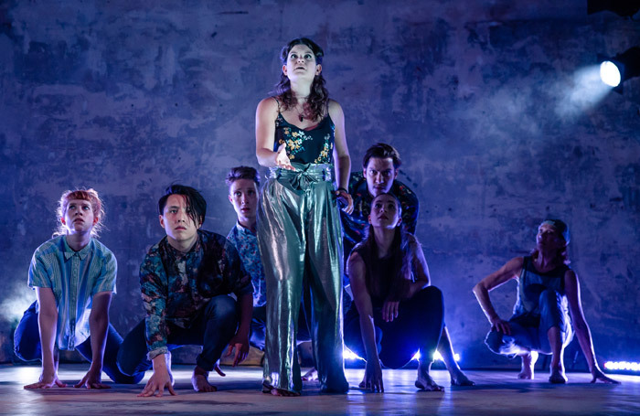 The cast of the Faction's A Midsummer Night's Dream at Wilton's Music Hall. Photo: The Other Richard