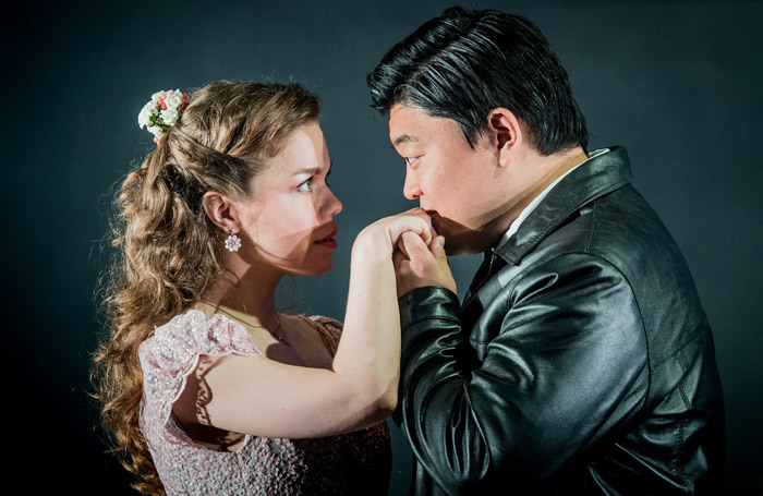 Olena Tokar and David Junghoon Kim in Romeo et Juliette at Grange Park Opera. Photo: Robert Workman