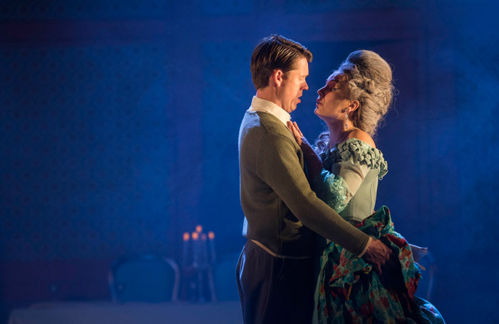 Anna Patalong and Peter Gijsbertsen in La Traviata. Photo: Matthew Williams