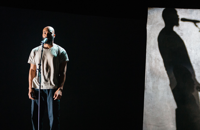 Arinze Kene in Misty. Photo: Helen Murray