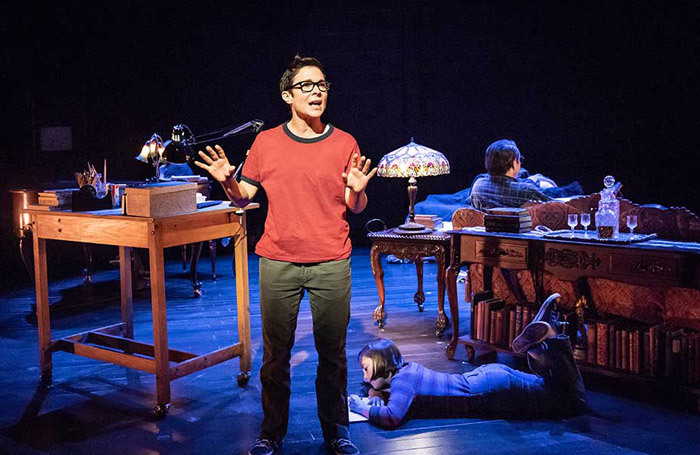 Kaisa Hammarlund in Fun Home at the Young Vic, London. Photo: Marc Brenner