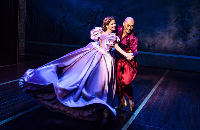 Kelli O'Hara and Ken Watanabe in The King and I at London Palladium. Photo: Matthew Murphy