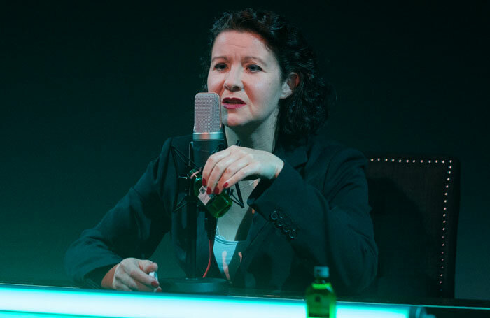 Irene Allan in Coriolanus Vanishes at Traverse Theatre, Edinburgh. Photo: Sid Scott