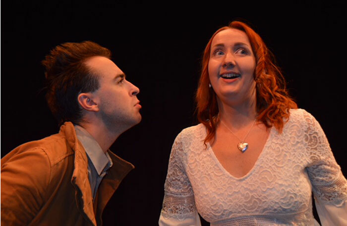 Robert Madge and Sabrina Messer in Timpson: The Musical at C Venues, Edinburgh