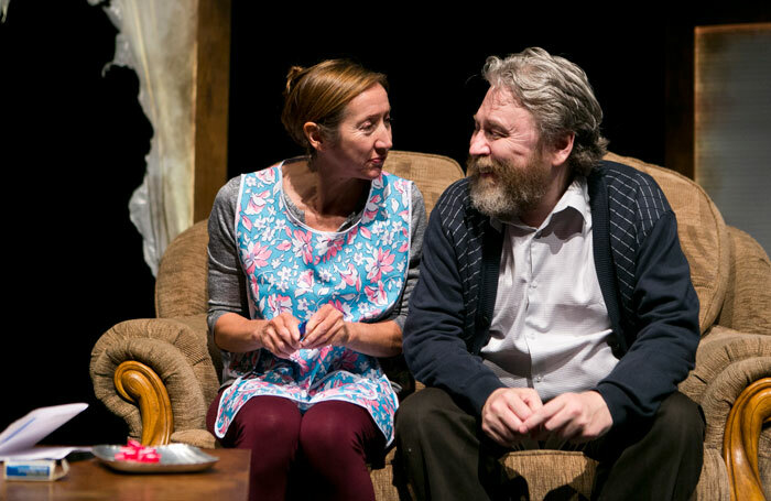 Pauline Knowles and George Docherty in After the Cuts by Gary McNair at Summerhall, Edinburgh. Photo: Eoin Carey