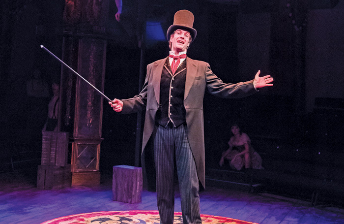 Marcus Brigstocke in Barnum. Brigstocke was widely reviewed as having been miscast in the role. Photo: Tristram Kenton