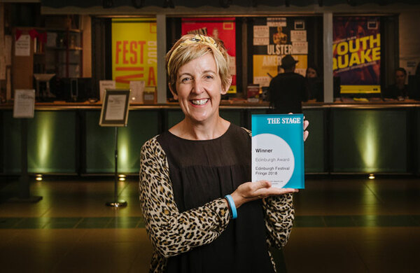 Julie Hesmondhalgh is first winner of The Stage Edinburgh Awards 2018
