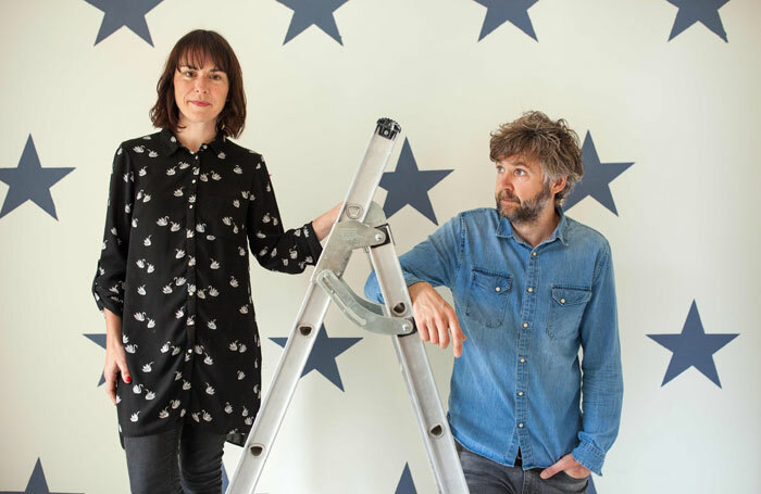 Helen Rutter and Rob Rouse in The Ladder