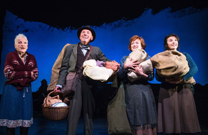 The cast of The Yellow on the Broom at Dundee Rep. Photo: Tommy Ga Ken Wan