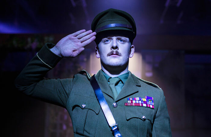 Chris Jenkins in The Return of the Soldier at Hope Mill Theatre, London. Photo: Phil Tragen