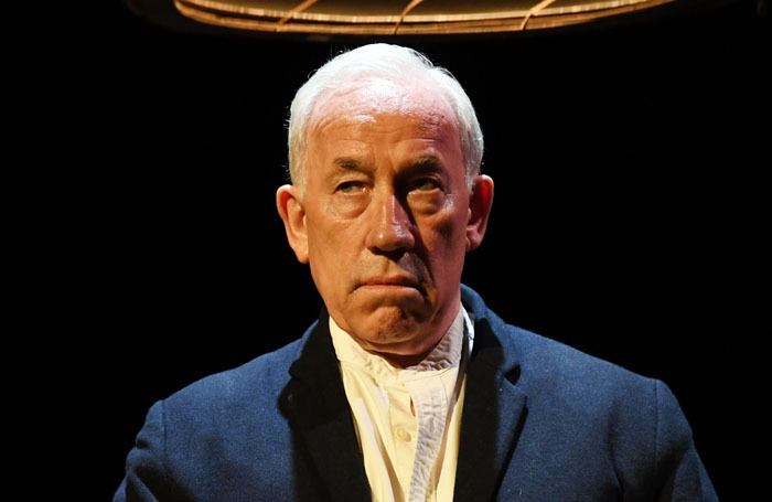 Simon Callow in De Profundis. Photo: William Burdett-Coutts