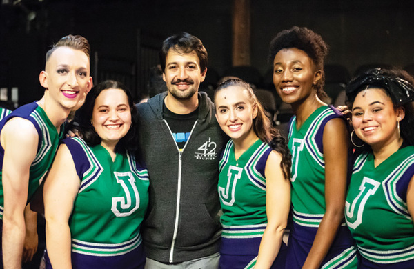 In pictures (September 13): Lin-Manuel Miranda visits Bring It On, Prince Charles at the Old Vic and more
