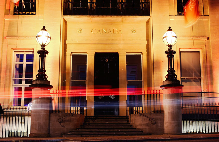 The Canada High Commission in London. Photo: Andrei Haric/Shutterstock
