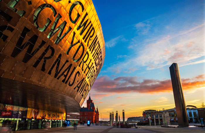 Wales' captial Cardiff. Photo: Shutterstock