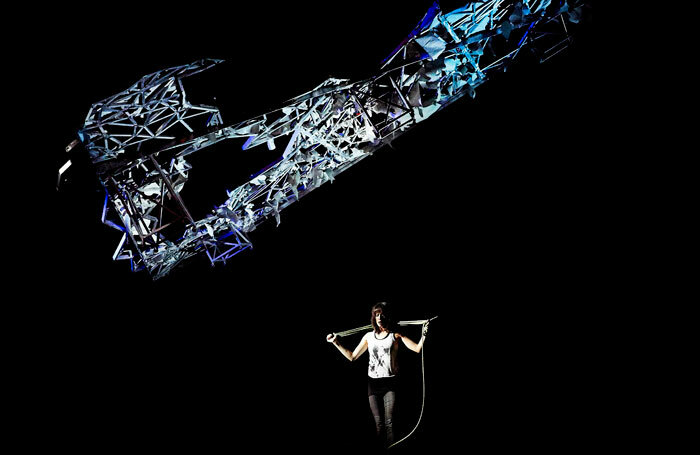 Fiona Hampton in Touching the Void at Bristol Old Vic. Photo: Geraint Lewis