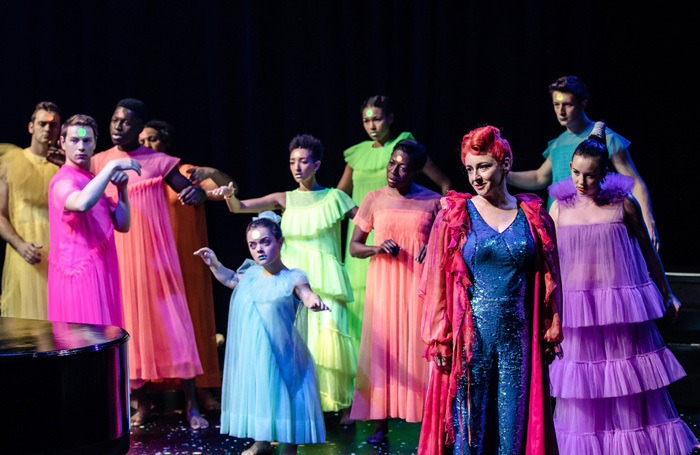 Pandora Colin and the cast of A Midsummer Night's Dream at Crucible Theatre, Sheffield. Photo: The Other Richard