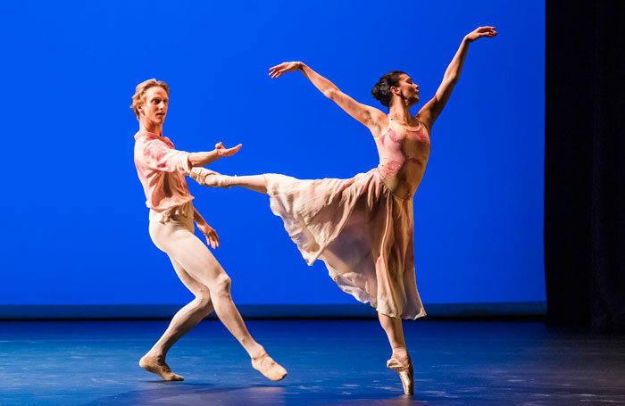 David Hallberg and Natalia Osipova in The Leaves Are Fading from Pure Dance at Sadler's Wells. Photo: Tristram Kenton