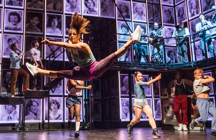 A scene from Fame the Musical at New Victoria Theatre, Woking. Photo: Tristram Kenton