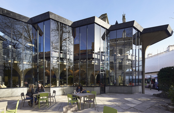 The plans for York Theatre Royal patio area