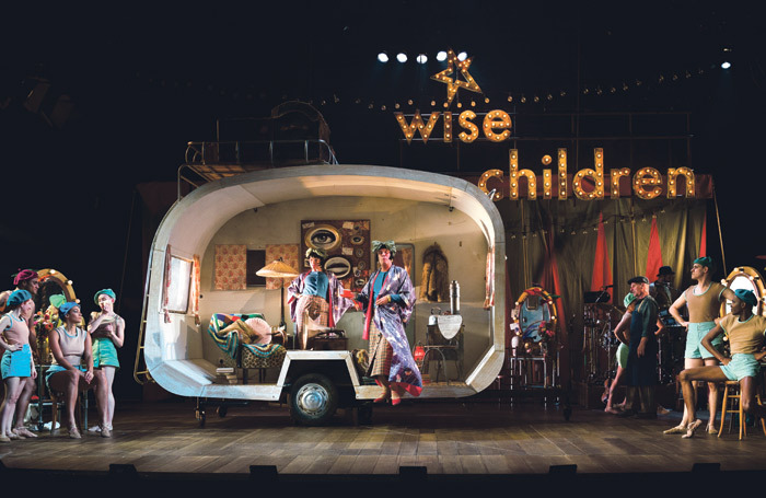 The cast of Wise Children. Photo: Steve Tanner