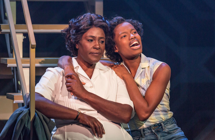 Sharon D Clarke and Abiona Omonua in the Chichester production of Caroline, Or Change, which is about to open in the West End. Photo: Marc Brenner
