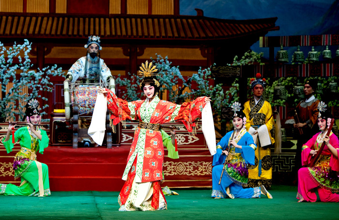 Scene from The Emperor and the Concubine at Sadler's Wells, London