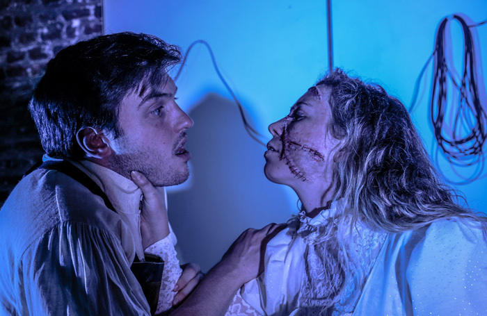 Scene from Frankenstein at Sutton House, London. Photo: John Wilson