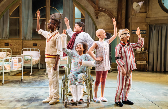 The cast of The Midnight Gang at Chichester Festival Theatre. Photo: Manuel Harlan