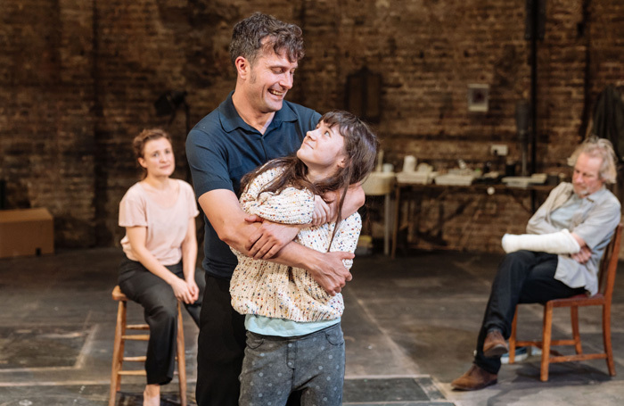 The cast of The Wild Duck at the Almeida Theatre, London. Photo: Manuel Harlan