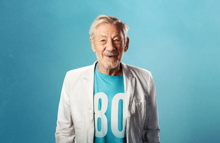 Ian McKellen's latest show is touring to 80 theatres across the UK. Photo: Oliver Rosser/Feast Creative